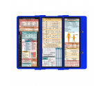 WhiteCoat Clipboard® Trifold - Blue Flight Medic Edition